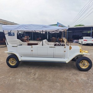 Luxury Retro Electric Tourist Car Suitable for Villa Area and Holiday Attraction Shuttle Use - Product Image 6