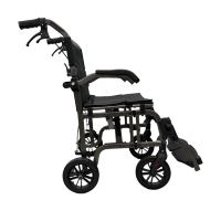 Nueva Silla de Ruedas Plegable Ligera para Personas Mayores, Portátil para Viajar, Pequeña, Tipo Carrito de Empuje Manual