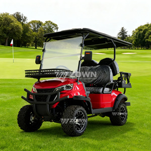 Nuevos carritos de golf eléctricos de alta gama y vehículos turísticos, equipados con cuatro asientos de lujo, ideales para clubes y complejos turísticos. - Product Image 1