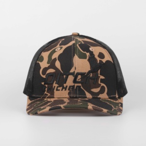 หมวกแก๊ปตาข่ายกีฬา6แผงปักลายแบนหมวก112ริชาร์ดหมวกคนขับรถบรรทุกออกแบบได้ตามต้องการ - Product Image 2