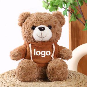 Tùy chỉnh món quà kỳ nghỉ gấu bông đồ chơi sang trọng với quần áo có thể điều chỉnh có thể được tùy chỉnh theo yêu cầu của bạn. - Product Image 3