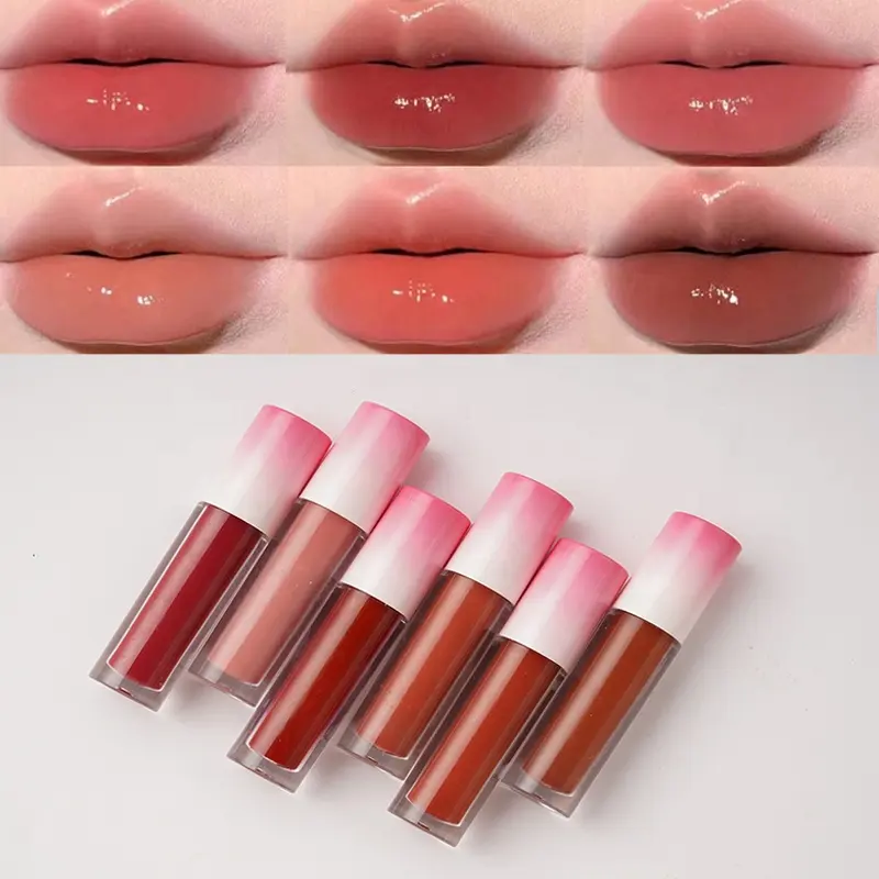 Cruelty Free Lasting Silky Non-Sticky Cup Velvet Nude Lipstick Matte Glitter Lip Gloss Wholesale Vendor