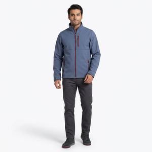 2026 Veste Softshell à Capuche Imperméable pour Homme, Personnalisable avec Votre Propre LOGO, 100% Coton, Haute Qualité, Fournisseur d'Usine, Style Vintage - Product Image 1