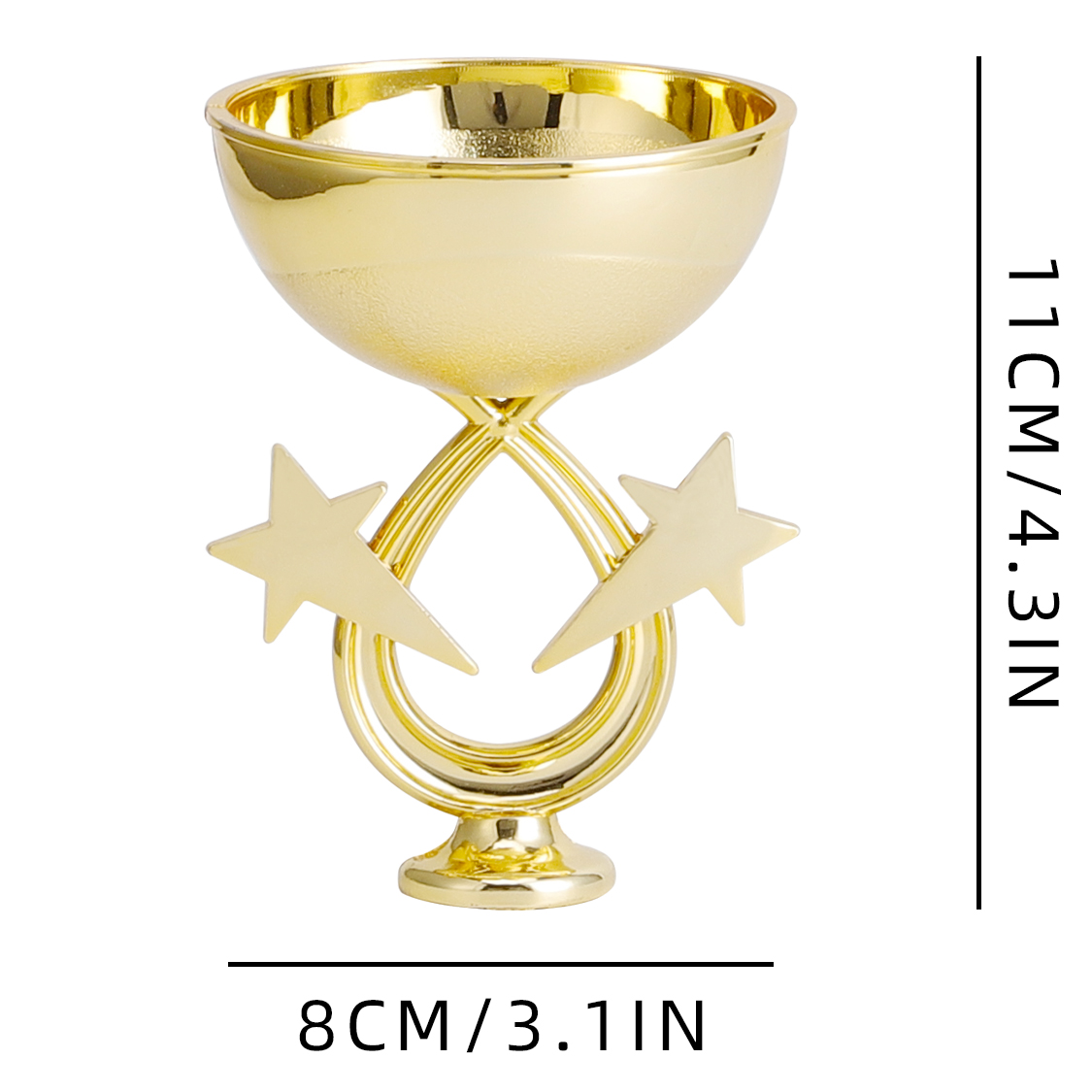 8 cm de ancho x 11 cm de alto