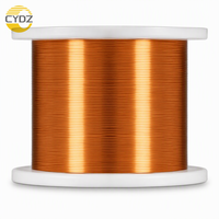 Fil de cuivre émaillé rouge haute pureté 3,0 mm Classe H 180°C, barrière anti-humidité, pour bobinage de générateur marin tropical
