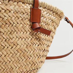 Briefflecken Strohbeutel Helldamen Luxus Taschen Luxushandtaschen Beliebt <span class=keywords><strong>Makrame</strong></span> Kupplungsbeutel maglia Tote da spiaggia - Product Image 4