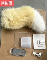 Vente en gros directe usine : Queue de renard en fausse fourrure pour décoration de voiture, accessoire mignon de modification extérieure pour enfants et adultes, plusieurs modèles