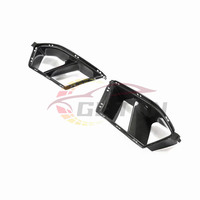 Pour BMW M3 G80 M4 G82, entrée d'air avant en fibre de carbone de style MP, 2 pièces, calandre de voiture élégante en fibre de carbone