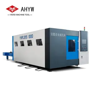 High Power Fiber Laser Metal Cutting Machine with Exchange Pallet for Metal working