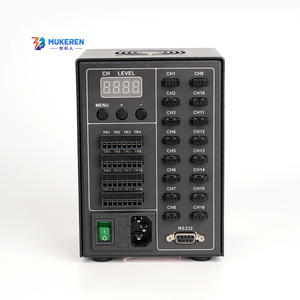 MUKEREN MKR-DPS 16チャンネル<span class=keywords><strong>PWM</strong></span>デジタルコントローラ3PIN2接続アルミニウム合金独立制御各光源 - Product Image 1