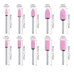 ดอกสว่านเจียรเล็บ Sky Eagle 100 ชิ้น แบบเซรามิกบอนด์เพชร ขนาด 8 มม. รูปทรงกรวย สำหรับทำความสะอาดและกำจัดหนังกำพร้า บรรจุในกล่องพลาสติก - Product Image 3