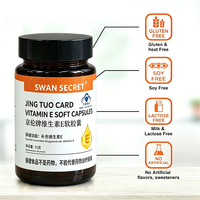 Capsules de vitamine E de qualité supérieure pour soutenir le système immunitaire, favoriser l'éclat de la peau, complément nutritionnel, fabrication en usine