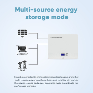 ระบบจัดเก็บพลังงานติดผนัง 51.2V 10Kwh ออลอินวัน พร้อมระบบสำรองไฟบ้านแบบออฟกริด/ออนกริด - Product Image 3