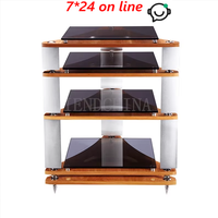 Armoire de support d'amplificateur de puissance ET-08 support d'équipement multicouche support de son HIFI 1/2/3/4 couches