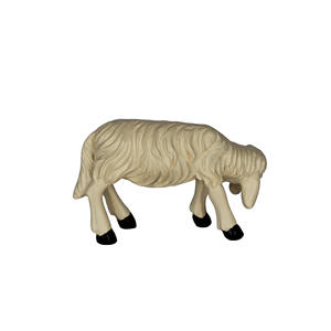 ZICOM Allemagne Origine Accessoires de crèche Sculpture en polyrésine Mouton pâturant Modèle d'environ 5 cm - Product Image 5