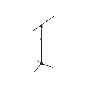 QUIK LOK - A/514 BK EU Heavy-Duty Cast-Alloy Tripod Base And Telescopic Mic Boom With Metal Boom Swivel <b>Microphones</b> <b>Stand</b> - Product Image 1