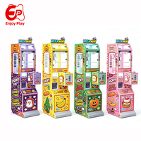 Machine à griffes commerciale avec armoire métallique, mini-grue, éclairage décoratif, personnalisable, OEM, bilingue, vente en gros pour centre de jeux