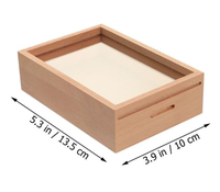 Tirelire en bois avec cadre photo personnalisable, boîte à monnaie décorative, boîte à ombre pour la maison, la chambre à coucher, le bureau