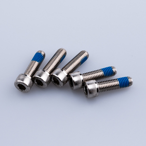 Vis à tête cylindrique hexagonale anti-desserrage en acier nickel-cuivre avec patch en nylon personnalisé M8*28mm pour fenêtre et porte - Product Image 4