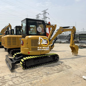 Excavadora usada CAT303.5E, maquinaria de movimiento de tierras casi nueva, Mini excavadora, venta de componentes centrales, bomba de Motor inclinado - Product Image 2