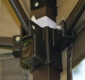 Paraguas voladizo doble para jardín al aire libre económico 2,5*2,5 m <span class=keywords><strong>Sombrilla</strong></span> de patio Muebles de exterior grandes <span class=keywords><strong>Sombrilla</strong></span> y pérgola - Product Image 4