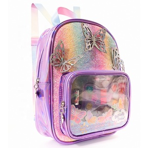 Kit de <span class=keywords><strong>maquillage</strong></span> pour enfants pour filles lavable véritable ensemble de jeu de <span class=keywords><strong>maquillage</strong></span> avec sac à cosmétiques ensemble de beauté de simulation princesse habiller les filles jouets - Product Image 5