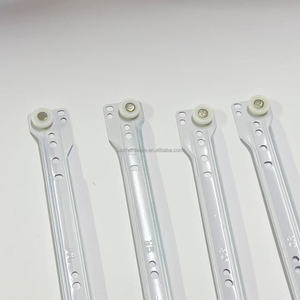 Rails de guidage <span class=keywords><strong>pour</strong></span> tiroirs en fer, options de couleur blanc et noir, résistants à la rouille, excellent rapport qualité-prix - Product Image 1