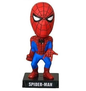 Năng Động Tùy Chỉnh Bobble Đầu Hài hước Handmade Mô Hình Bức Tượng Nhỏ của Bat <span class=keywords><strong>Weirdo</strong></span> Và Spider-Man Mỹ Phong Cách Retro Đồ Chơi Trang Trí - Product Image 6