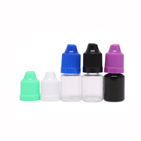 Bouteille en plastique PET de 10 ml et 15 ml avec bouchon à vis sécurité enfant et impression sérigraphique