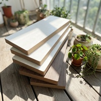 Tableros de MDF laminados con melamina de densidad media, resistentes a la humedad, con certificación CE, para armarios, estanterías y gabinetes de cocina de interior.