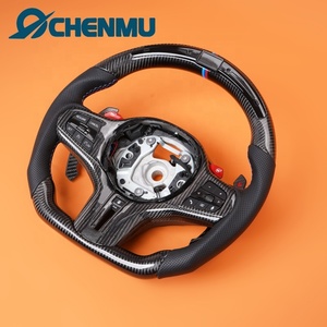 Alcantara พวงมาลัยรถยนต์ LED คาร์บอนไฟเบอร์สำหรับ <span class=keywords><strong>BMW</strong></span> <span class=keywords><strong>G10</strong></span> G20 G30 G42 G01G87 G01 G06 G80 G25 G38 G18 G22 - Product Image 2