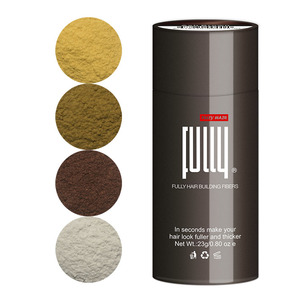 Poudre de fibres capillaires entièrement naturelle 23g Unisexe Épaississante et Volumisante Formule 2-EN-1 Microbilles - Product Image 1