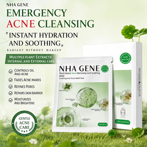 Masque Facial à l'Acide Azélaïque le Plus Vendu, Traitement Anti-inflammatoire à l'<span class=keywords><strong>Arbre</strong></span> à Thé et à la Centella pour la Récupération de l'Acné, Formule de Soin en Gros - Product Image 1
