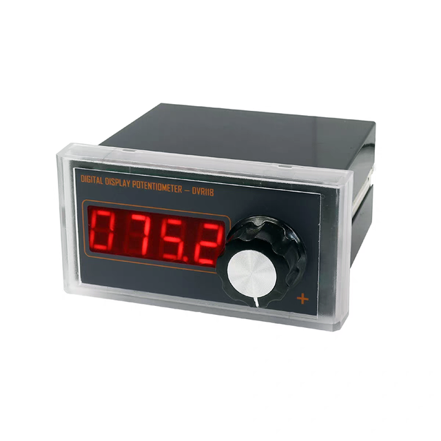 BRIGHTWIN Adjustable DC 8-28V 10K Ohm 2W Digital Resistance Display Signal Simulator Potentiometer Signal Generator Meter