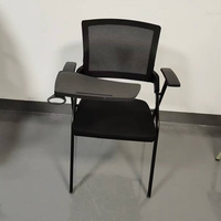Fonction Bureau Salle de formation Formation pliante avec table d'écriture conseil réunion étude dossier chaises pour salles de conférence