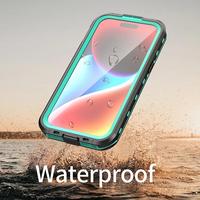 Redpepper DOT anti-chute étanche à la poussière IP68 étui de téléphone portable pour iphone 15 avec protecteur d'écran intégré