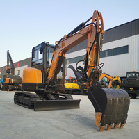 Mini-excavatrice JIAHE 3,5 tonnes, moteur CE EPA, nouvelle pelle sur chenilles, mini-excavatrices agricoles de 2 tonnes et 1 tonne