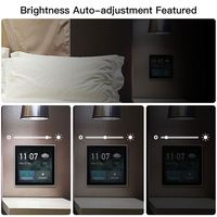 Nouvelle tendance Tuya Smart WiFi 4 ''écran tactile LCD mural Central Home panneau de commande multifonctionnel pour la maison Smart-T6E QD