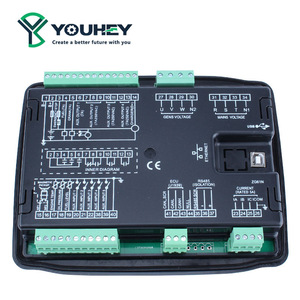 Panneau de commande de démarrage automatique 6110CN pour groupes électrogènes diesel, PC industriels et interfaces homme-machine avec écran LCD - Product Image 5