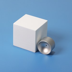 BECORA Bruciatore di incenso rotondo in lega di alluminio, raccogli cenere, resistente, per yoga e meditazione, supporto per incenso, argento opaco - Product Image 2