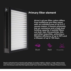 Purificador de Aire AIRMX de Segunda Generación con Filtro Original de Alta Eficiencia DNAKE, Apto para Altas Temperaturas - Product Image 3