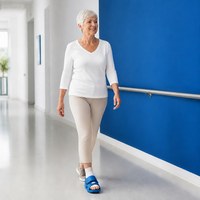Chaussures en EVA pour la rééducation de la cheville, respirantes, réglables, avec support orthopédique, fermeture auto-agrippante, logo personnalisé