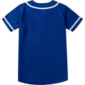อีเลอร์ บีเจดับเบิลยู 80 เสื้อเบสบอลผู้หญิงแขนสั้นทรงปกติเสื้อซอฟต์บอลโพลีเอสเตอร์แห้งเร็วพร้อมปกเสื้อเบสบอล - Product Image 1