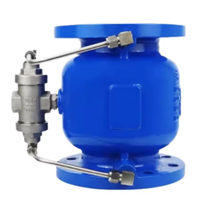 Vanne de réduction de pression hydraulique de type pilote manuel utilisée pour contrôler le débit moyen dans les conduites d'eau. - Product Image 4