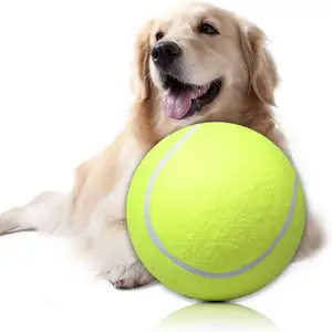 Hot Sale Kunden logo 2.5 "Pet Interactive Toys Spielen Sie Trainings spielzeug Pet Tennis Ball Dog Toy