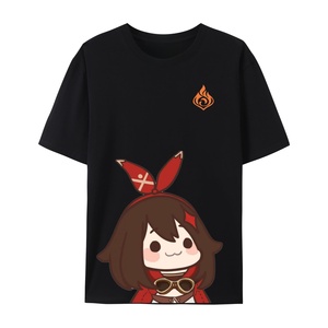 Camiseta Gráfica Personalizada de Paimon para Fanáticos de Element Print, Tejida, Corte Regular, Antiarrugas, Transpirable - Product Image 1