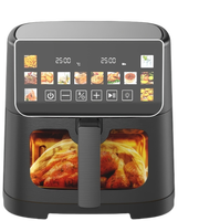 Four à convection intelligent 6,5 L avec contrôle numérique intégré et double chauffage haut/bas pour petites cuisines