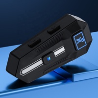 Casque audio pour moto 800mAh, 40h d'autonomie, dispositif audio sans fil 5.3 pour casque avec haut-parleur HIFI 40mm pour le tourisme