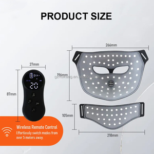 Fitkang OEM - Máscara Facial LED Inalámbrica <span class=keywords><strong>4D</strong></span> NIR con Láser, para Limpieza Profunda, Belleza, Antienvejecimiento, Terapia de Luz Roja - Product Image 5
