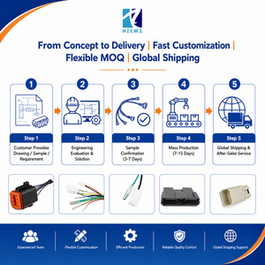 Kabel Harness Mesin Cuci Kustom, Kabel Harness Kustom, Suku Cadang Mesin Cuci, Perakitan Kabel, Penggantian Kabel Harness - Product Image 5